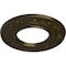 Ekena Millwork Daniela Ceiling Medallion (Fits Canopies up to 3 7/8"), 8"OD x 3 7/8"ID x 1/2"P, Green Gold CM08DNGGS - alternate 4